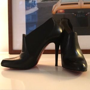 Christian Louboutin black booties sz 40.5